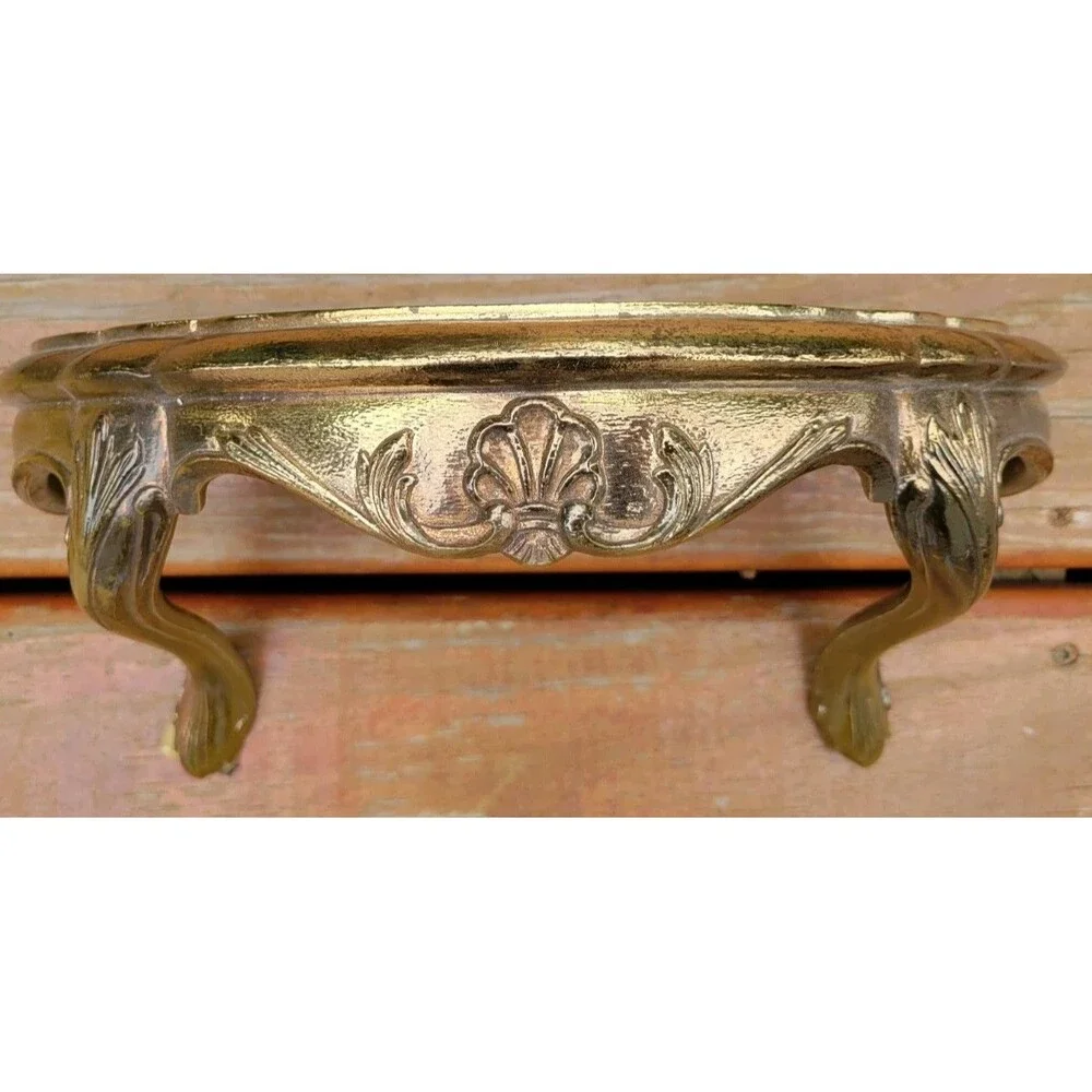 Vintage Burwood Ornate Gold Rococo Wall Shelf Hollywood Regency 13” 1980's HOMCO